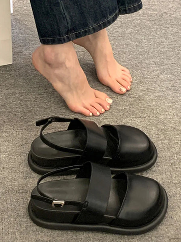 Dame Sandaler med delt tåområde