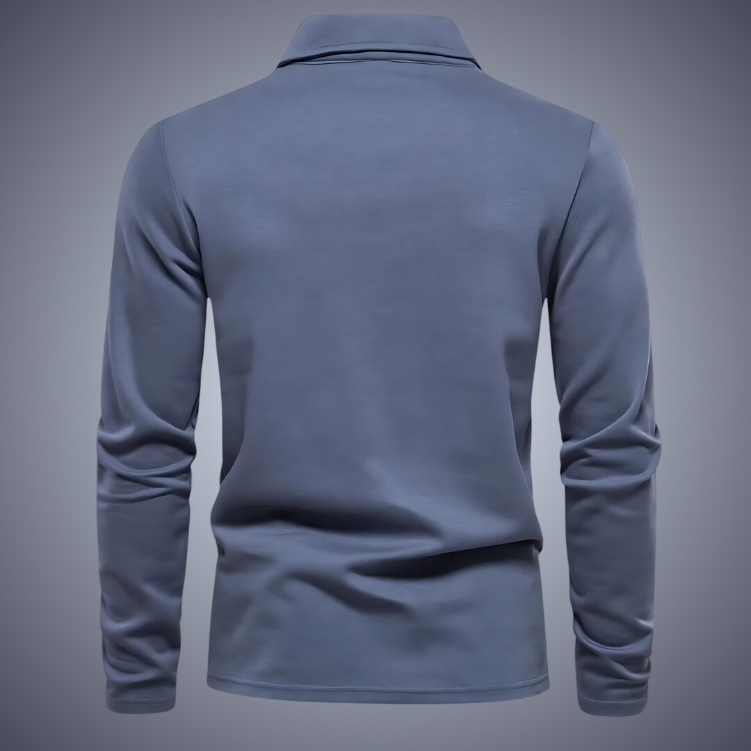 Elegant Polo T-skjorte for Menn med Komfort