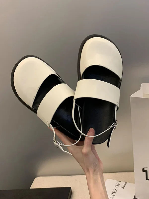 Dame Sandaler med delt tåområde