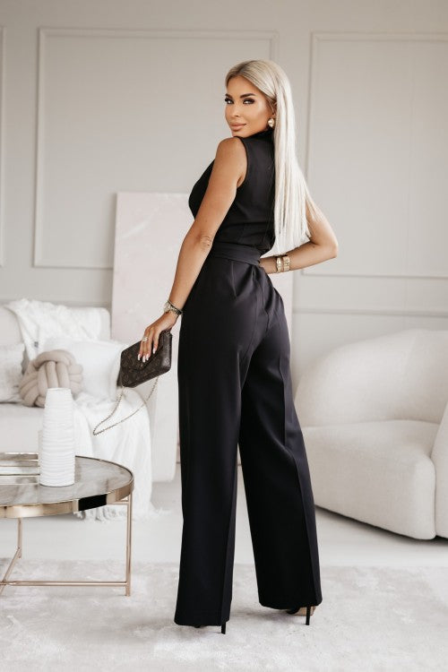 Elegant Jumpsuit for Dame med Stilrent Snitt
