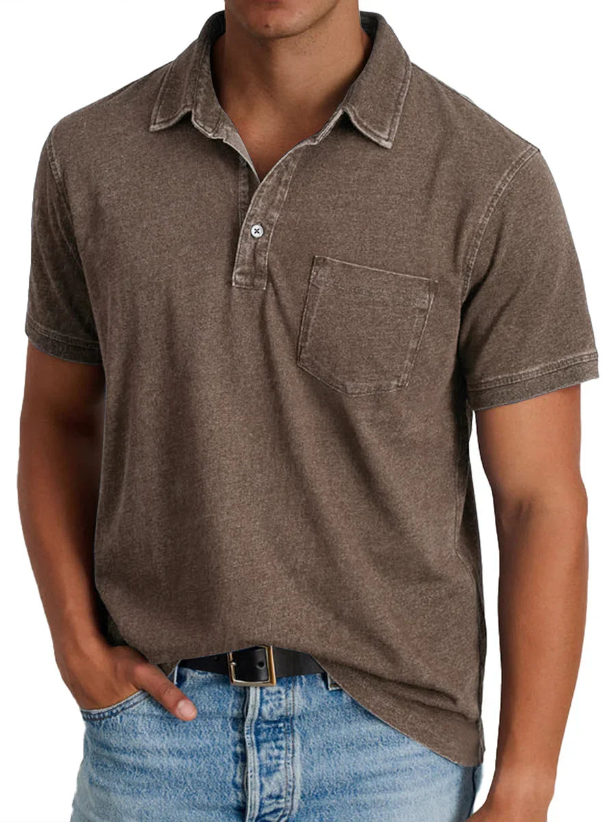 Casual Poloskjorte for Menn