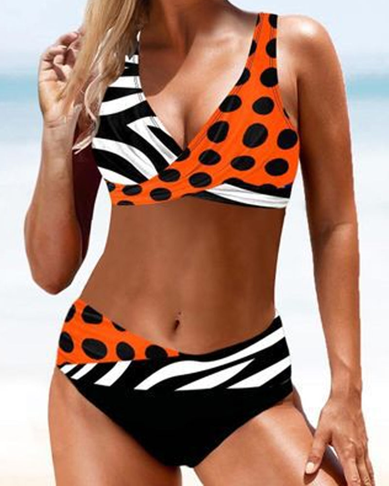 Liva | Fargerikt Bikinisett til Kvinner