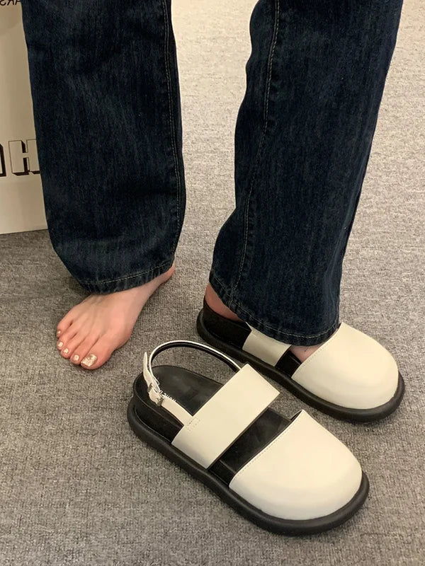 Dame Sandaler med delt tåområde