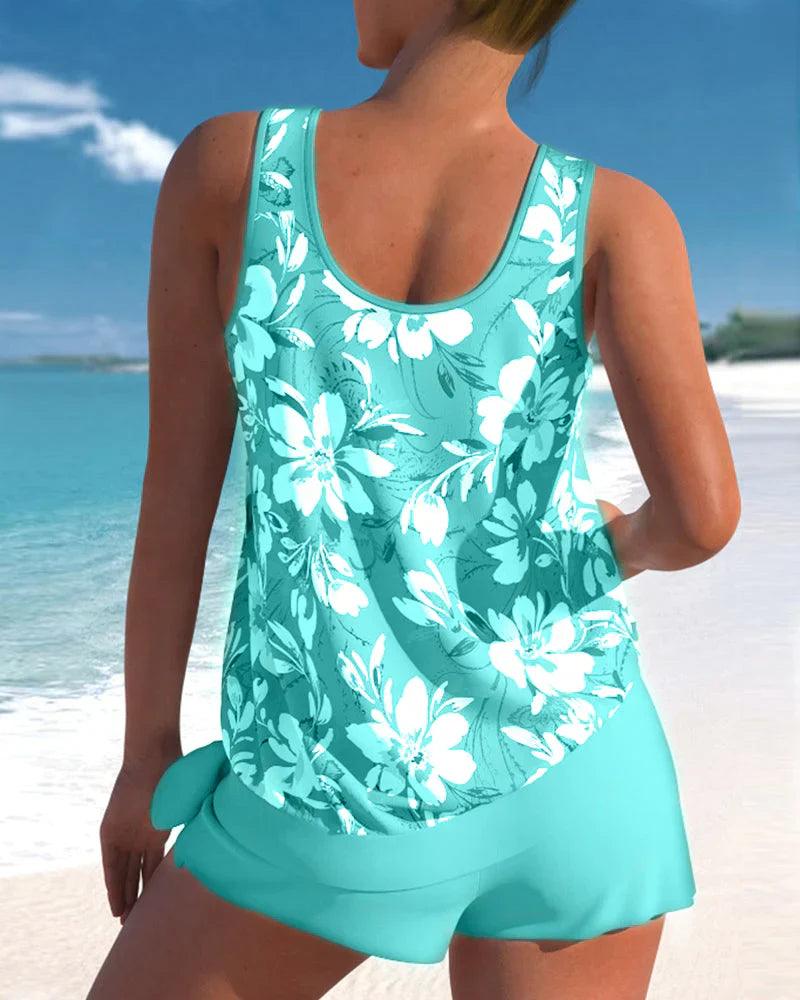 Emma | Kvinners Moderne Todelt Tankini Sett