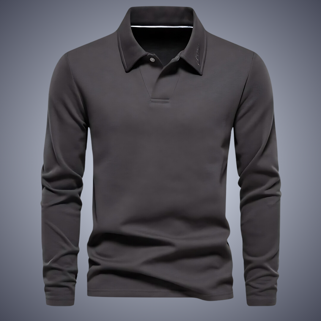 Elegant Polo T-skjorte for Menn med Komfort