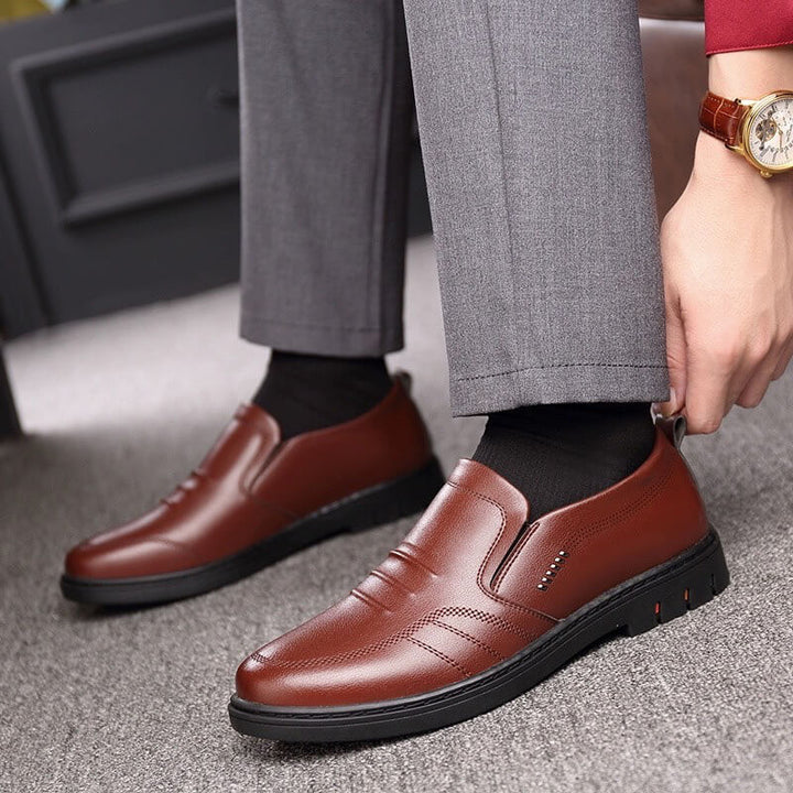 Victor | Stilfulle Pustende Business Casual Sko
