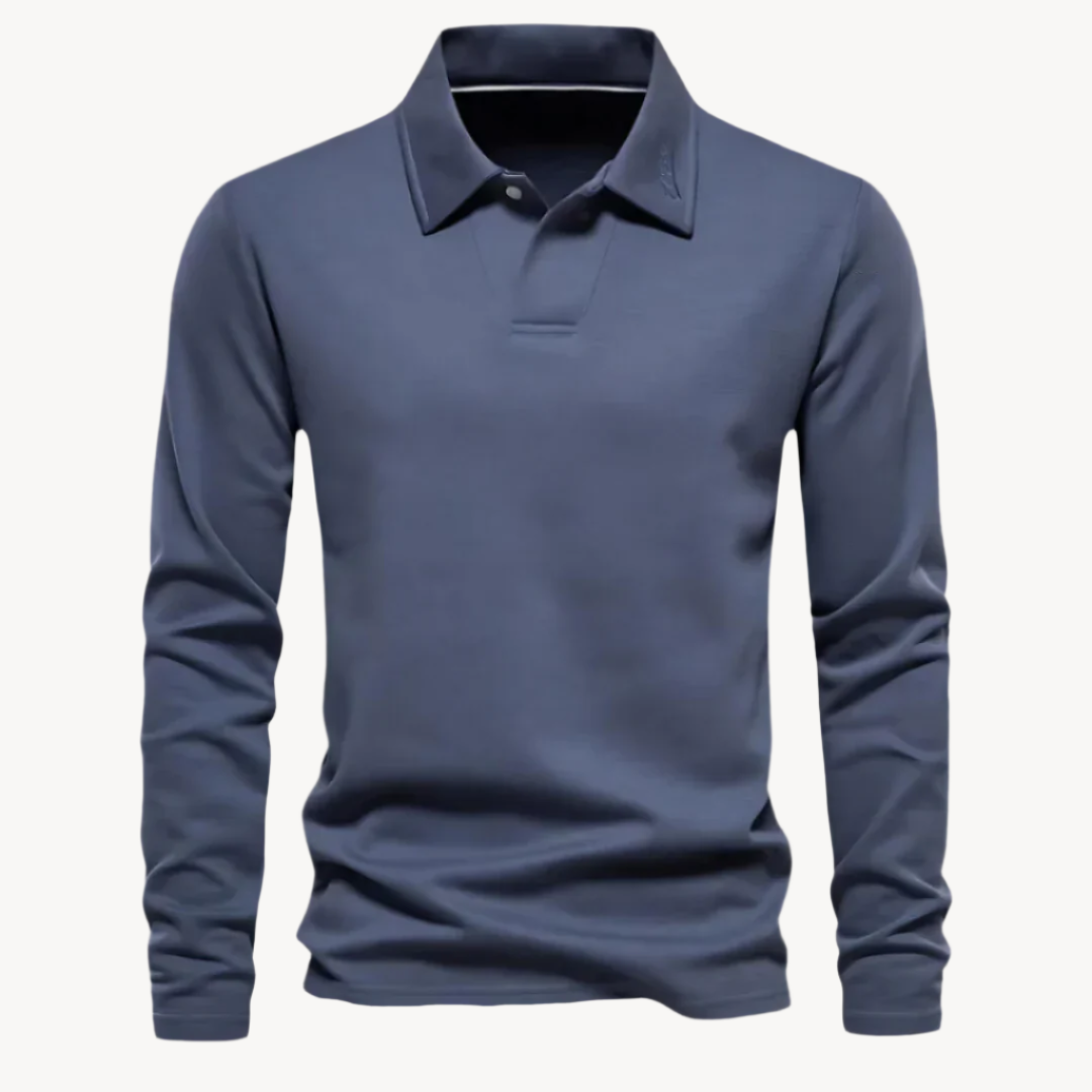 Elegant Polo T-skjorte for Menn med Komfort