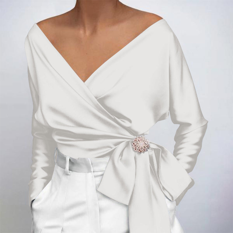 Silkebluse for Kvinner