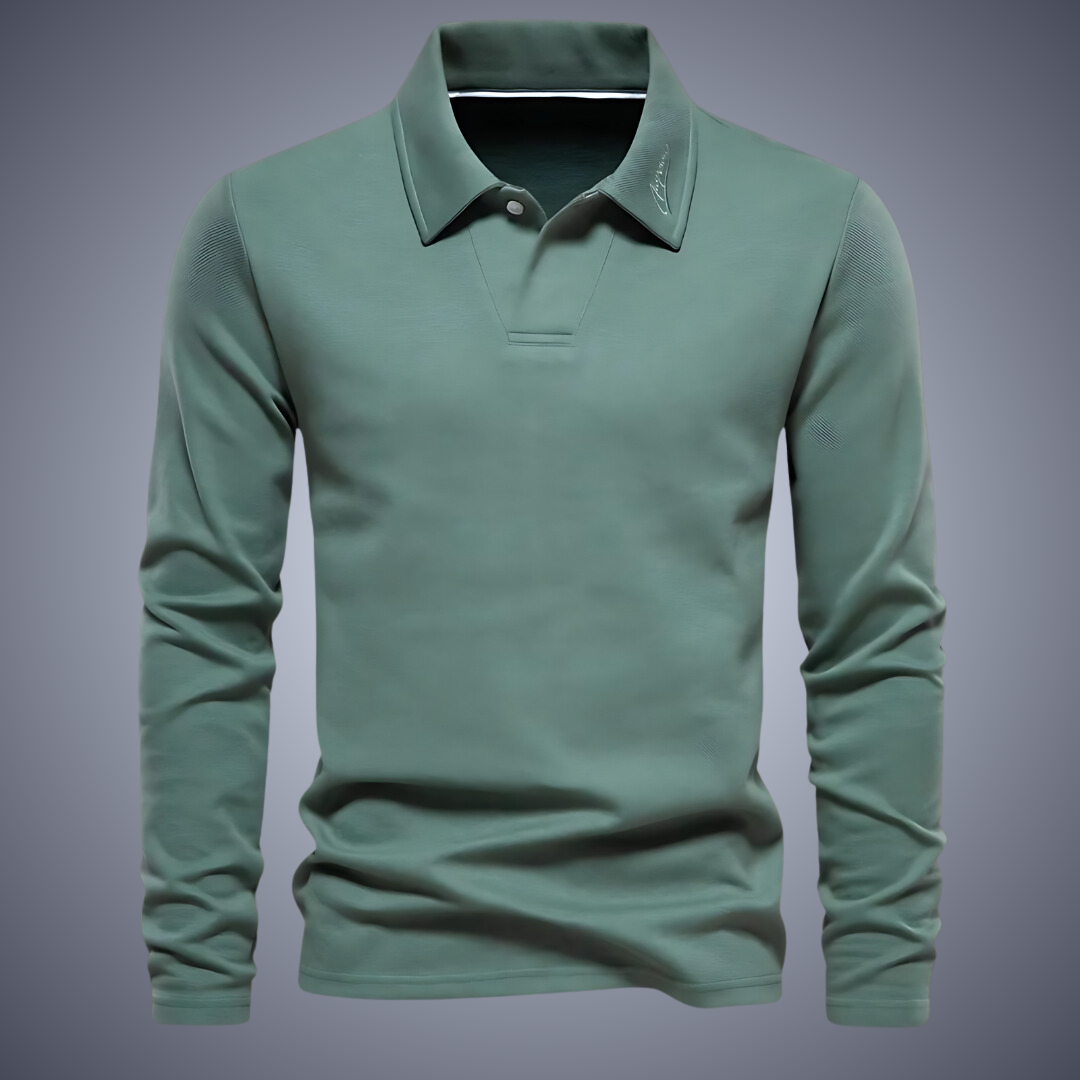 Elegant Polo T-skjorte for Menn med Komfort