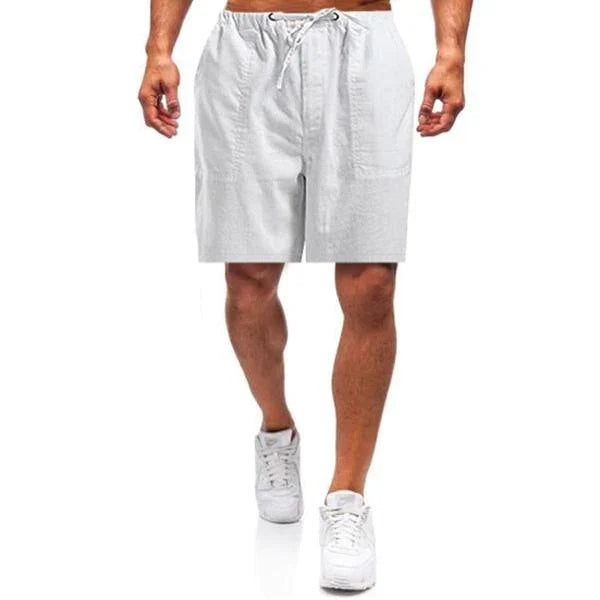 Linneshorts for Menn til Sommeren