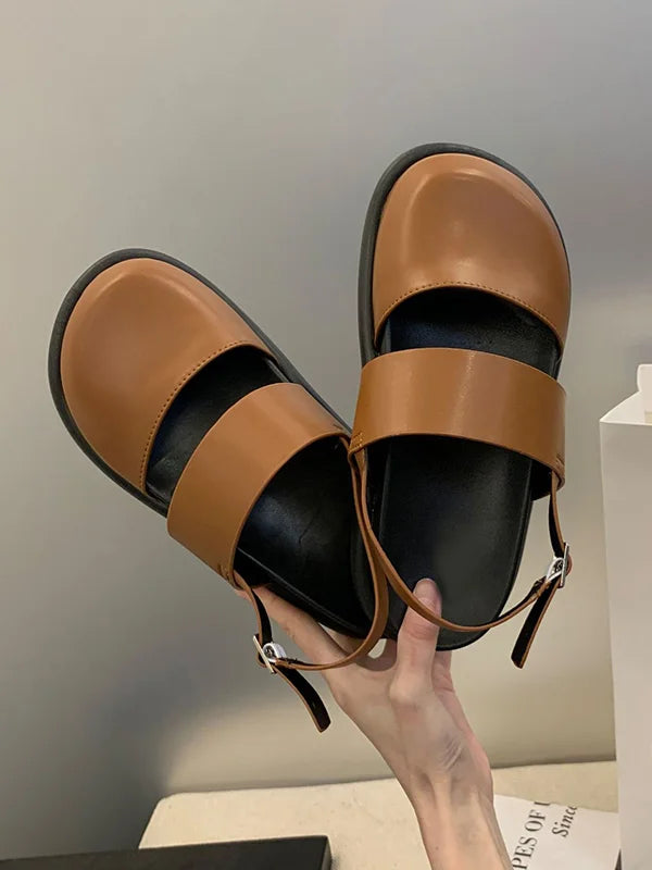 Dame Sandaler med delt tåområde