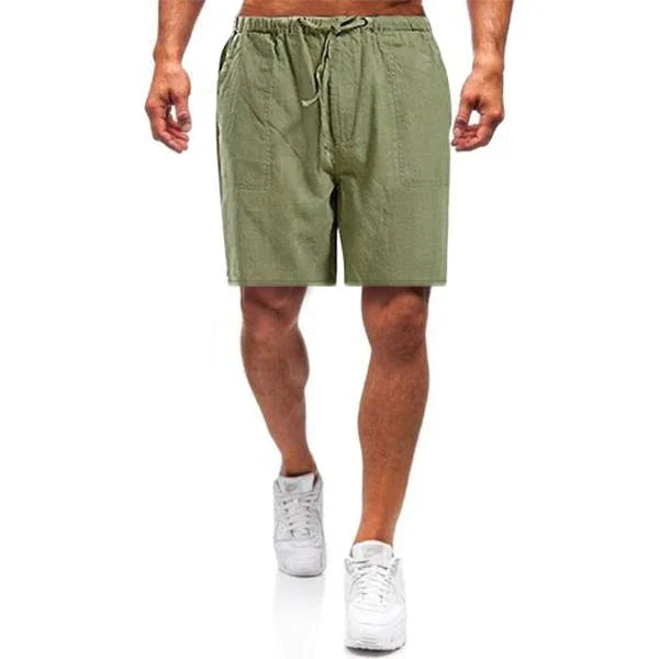 Linneshorts for Menn til Sommeren