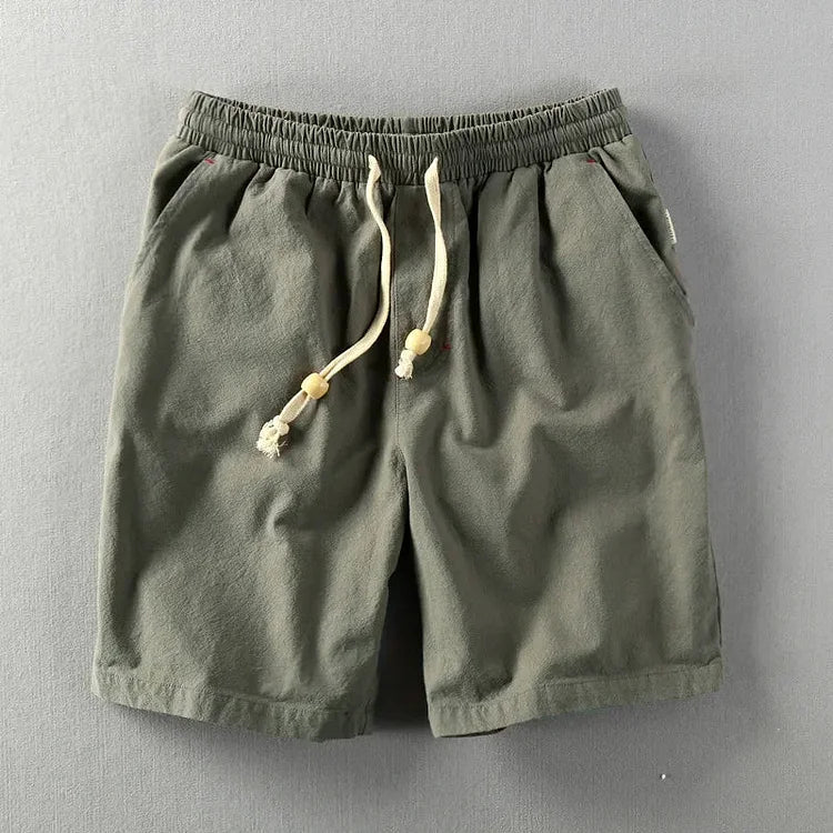 Komfortable Bomullsshorts med Avslappet Passform