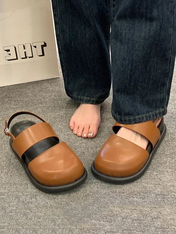 Dame Sandaler med delt tåområde