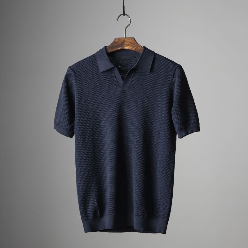 Noah | Elegant Poloskjorte med Korte Ermer