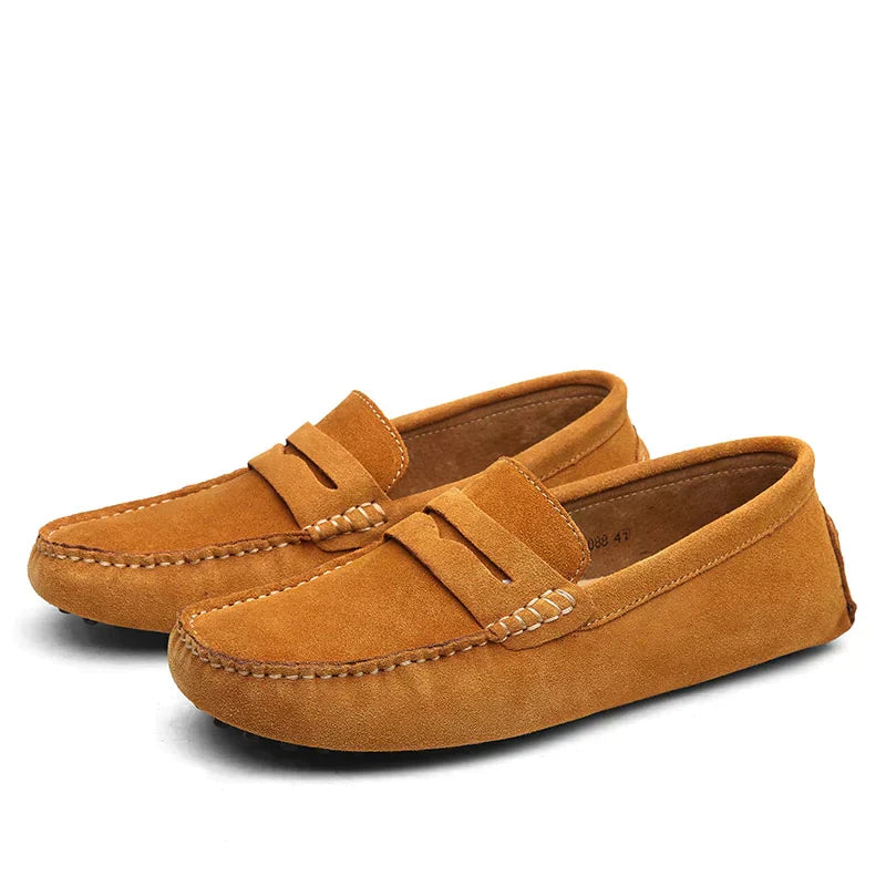 Lærloafers Tidløs Eleganse og Komfort