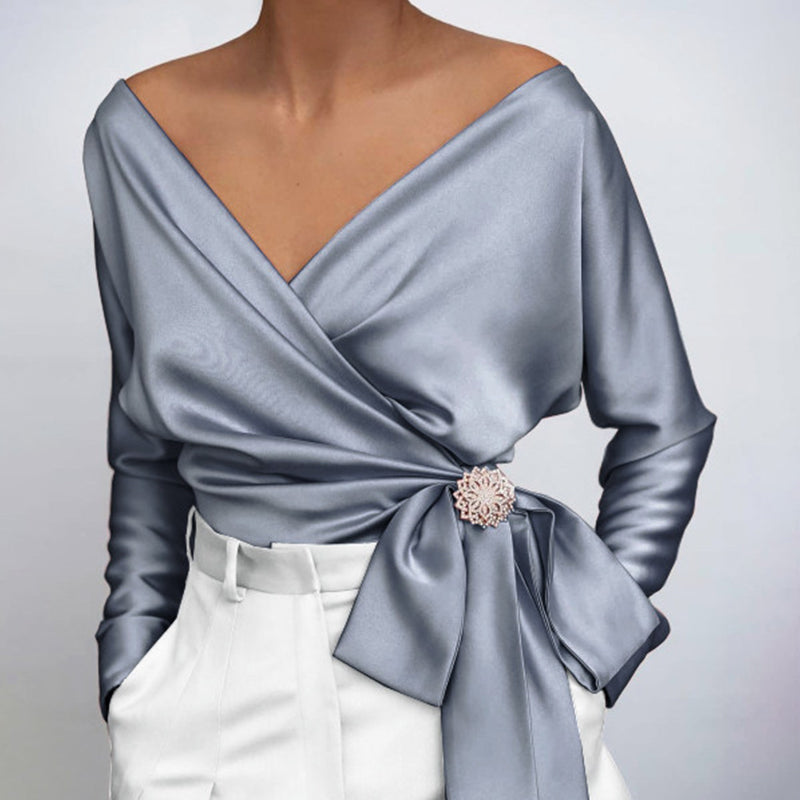 Silkebluse for Kvinner