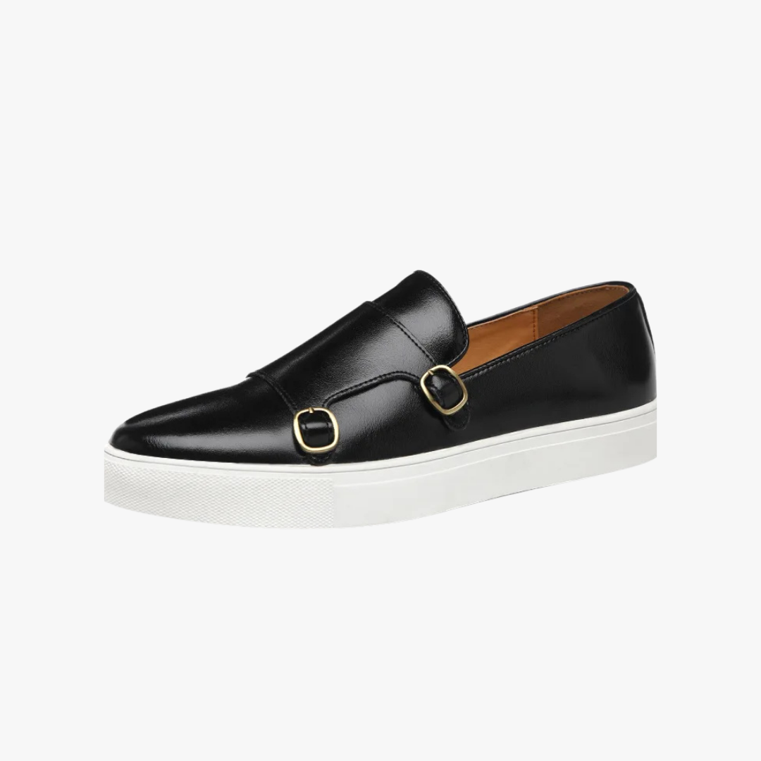 William | Lærloafers med Spenne