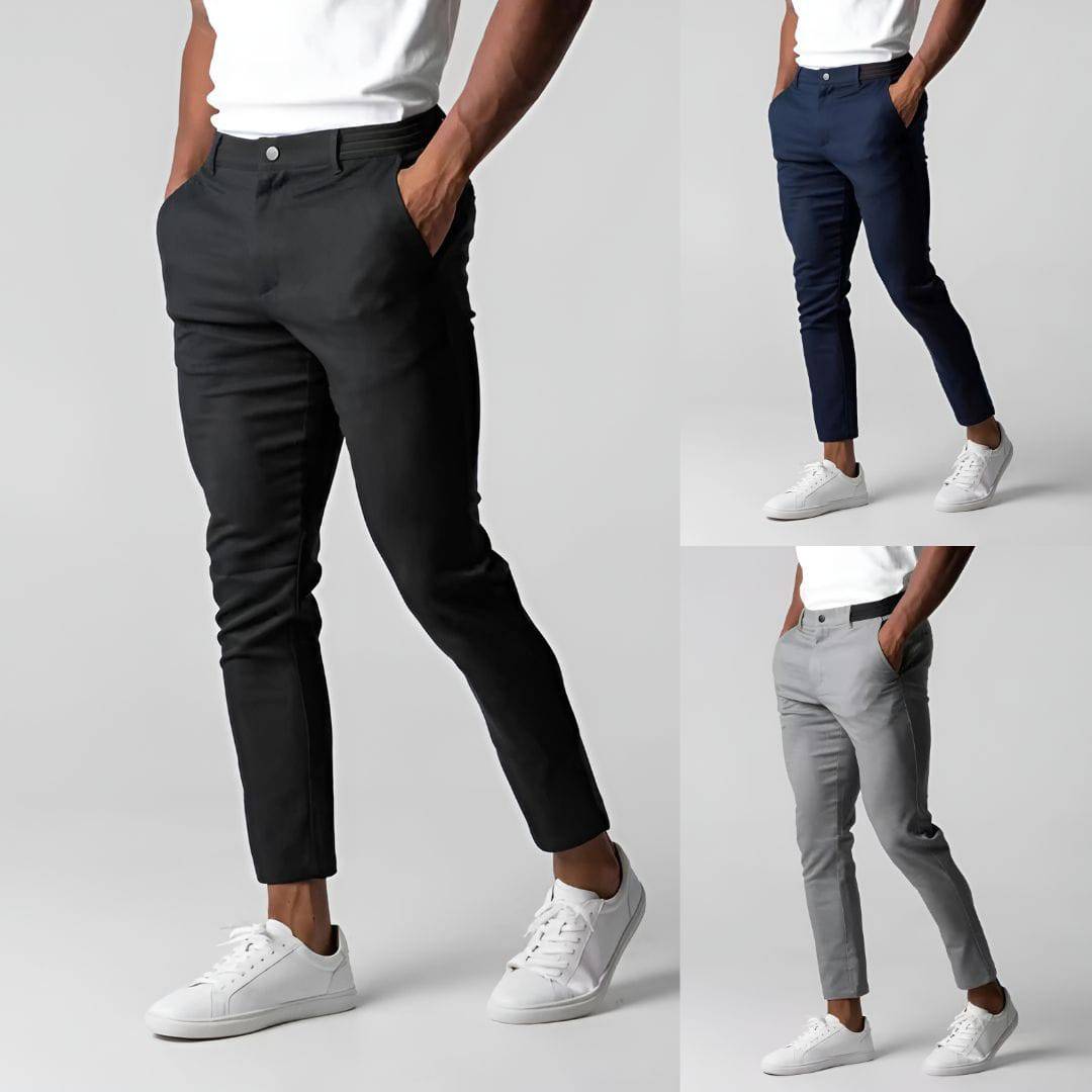Tommy | Moderne elastiske chinos med komfortabel passform