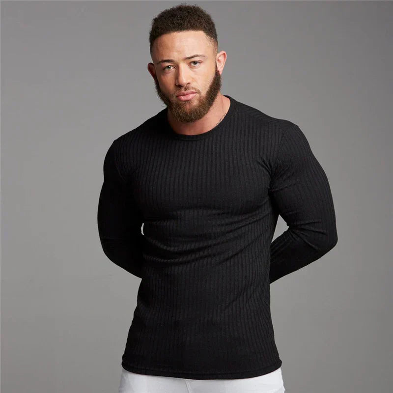 Herre Cashmere Genser i Høy Kvalitet