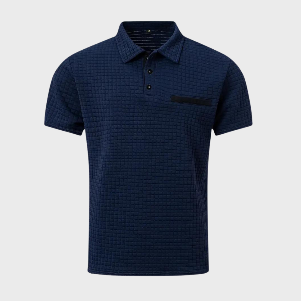 Kortermet Polo T-skjorte for Menn