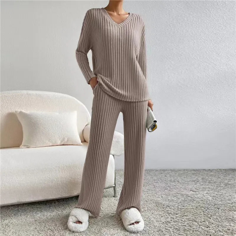 Dame To-delt Lounge Sett med Komfort og Stil