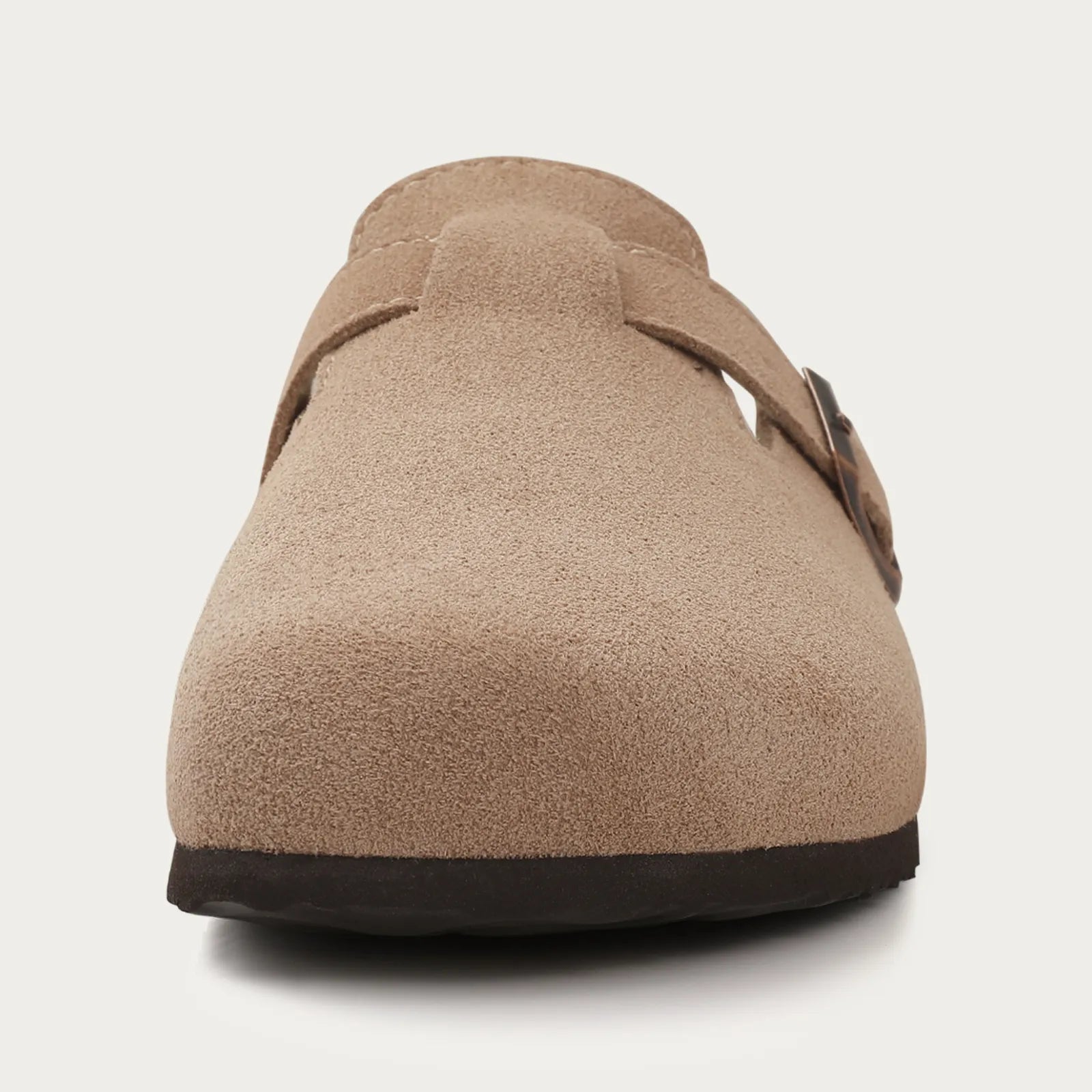 Klassiske Herretøfler i Elegant Semsket Skinn Design