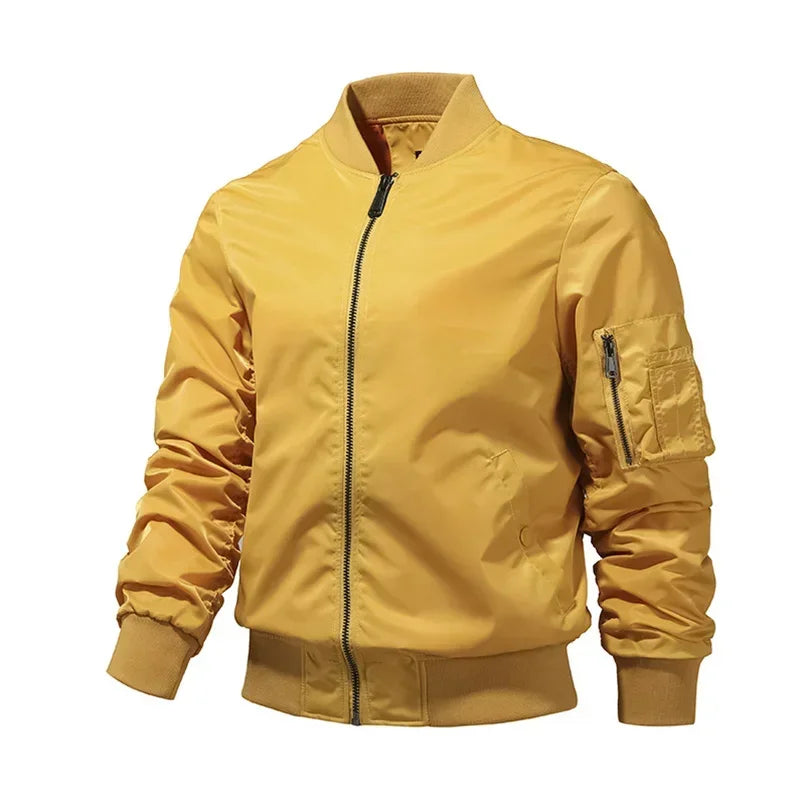 Ralph | Vanntett bomberjakke med retro stil for menn