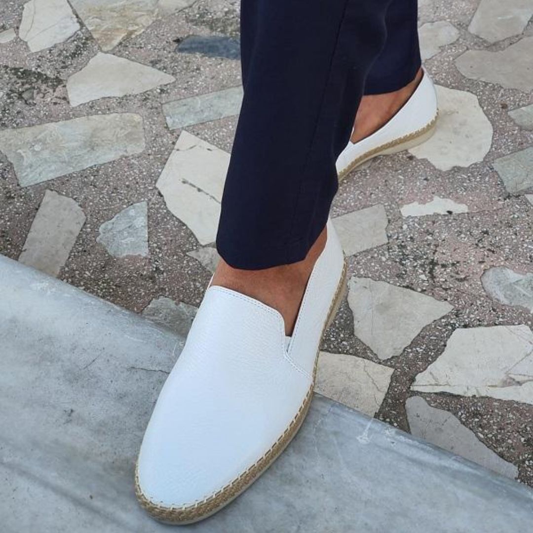 Herre Loafers i Skinn med Komfortabel Såle