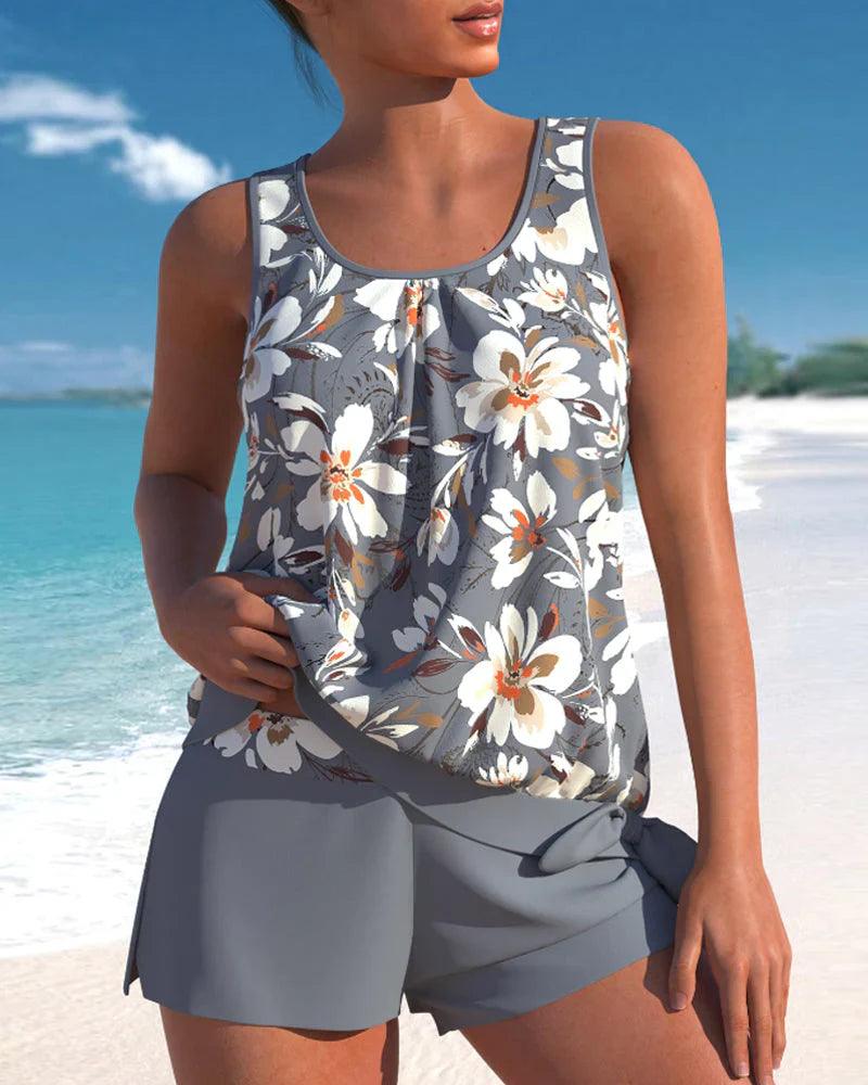 Emma | Kvinners Moderne Todelt Tankini Sett