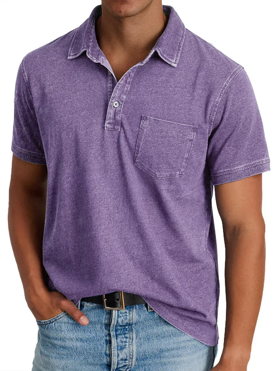 Casual Poloskjorte for Menn