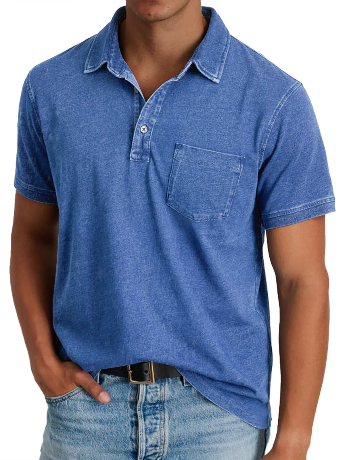 Casual Poloskjorte for Menn