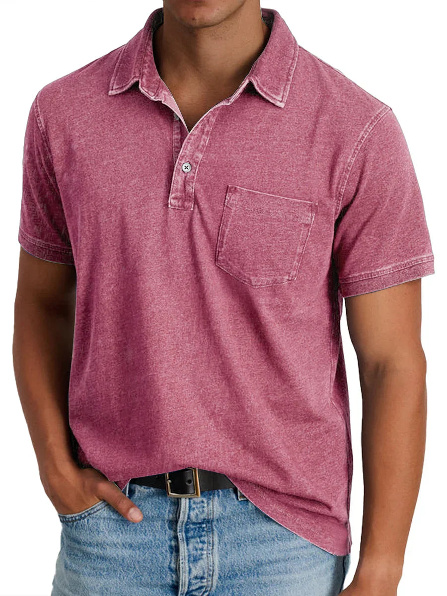 Casual Poloskjorte for Menn
