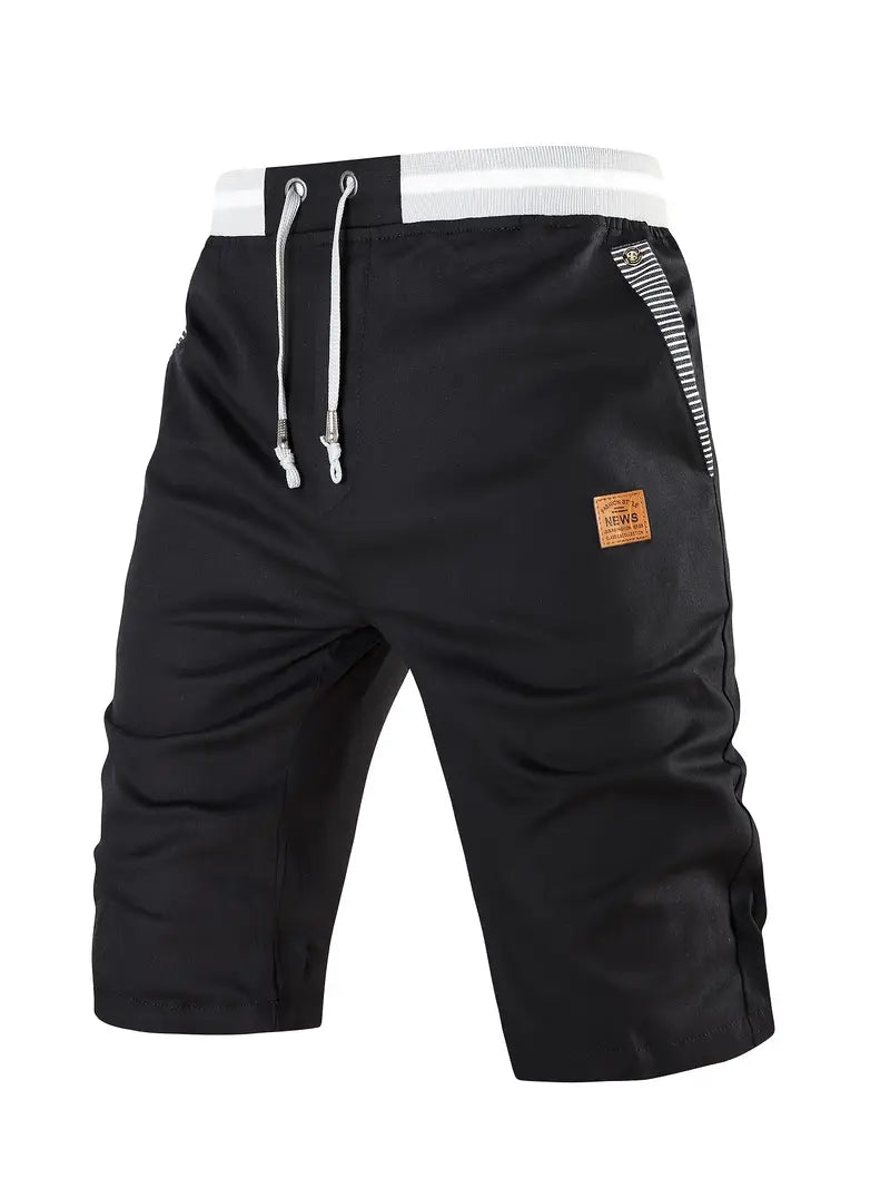 Bomull Lin Sommershorts for Menn