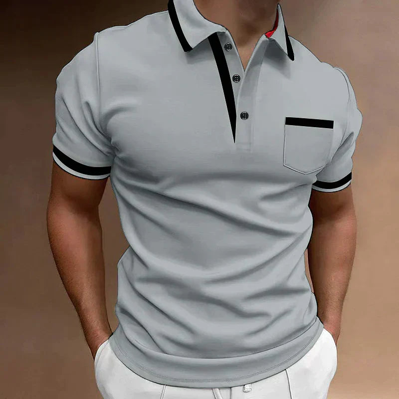 Elegant Herre Polo T-skjorte for Alle Anledninger