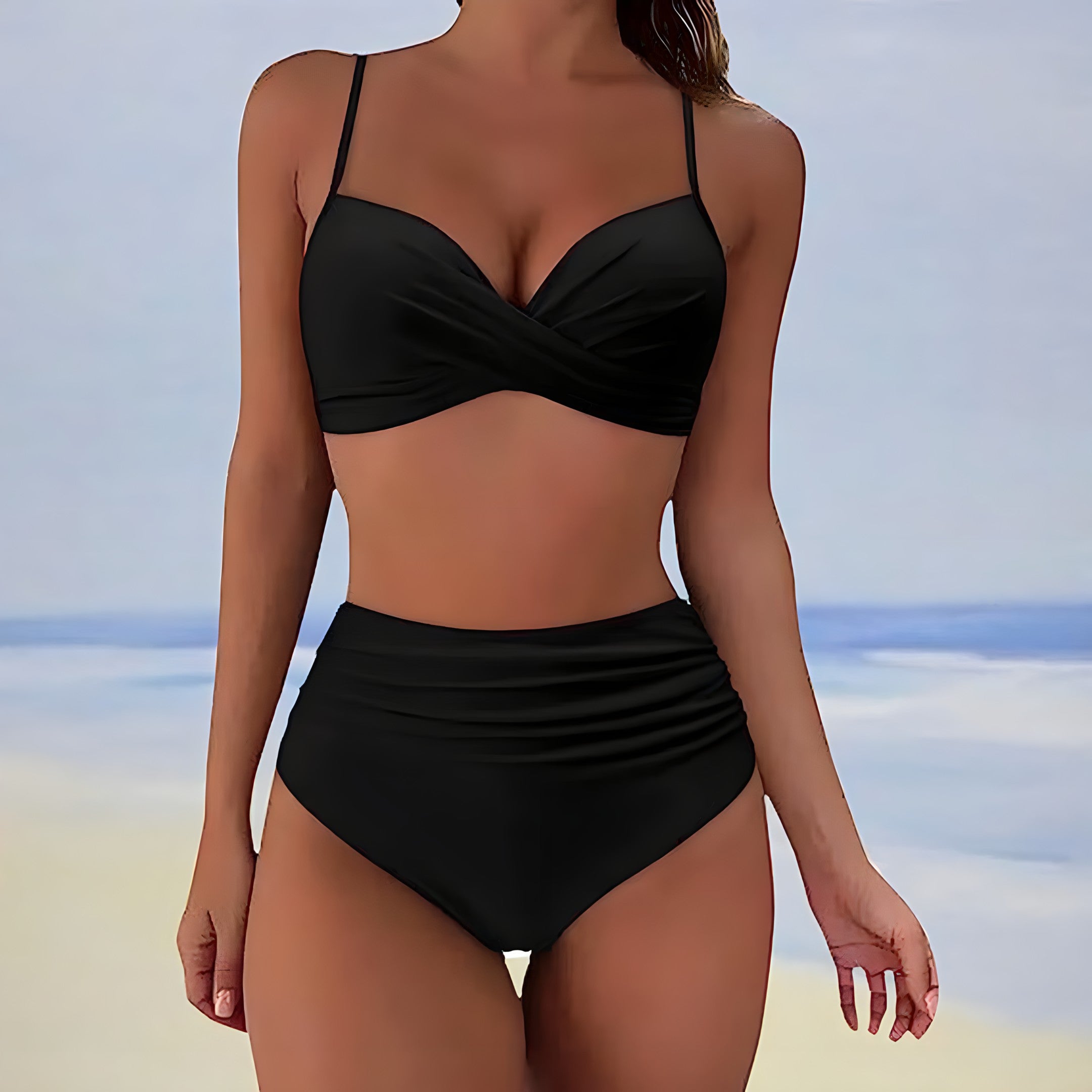 Dame Bikini Sett for Stranden