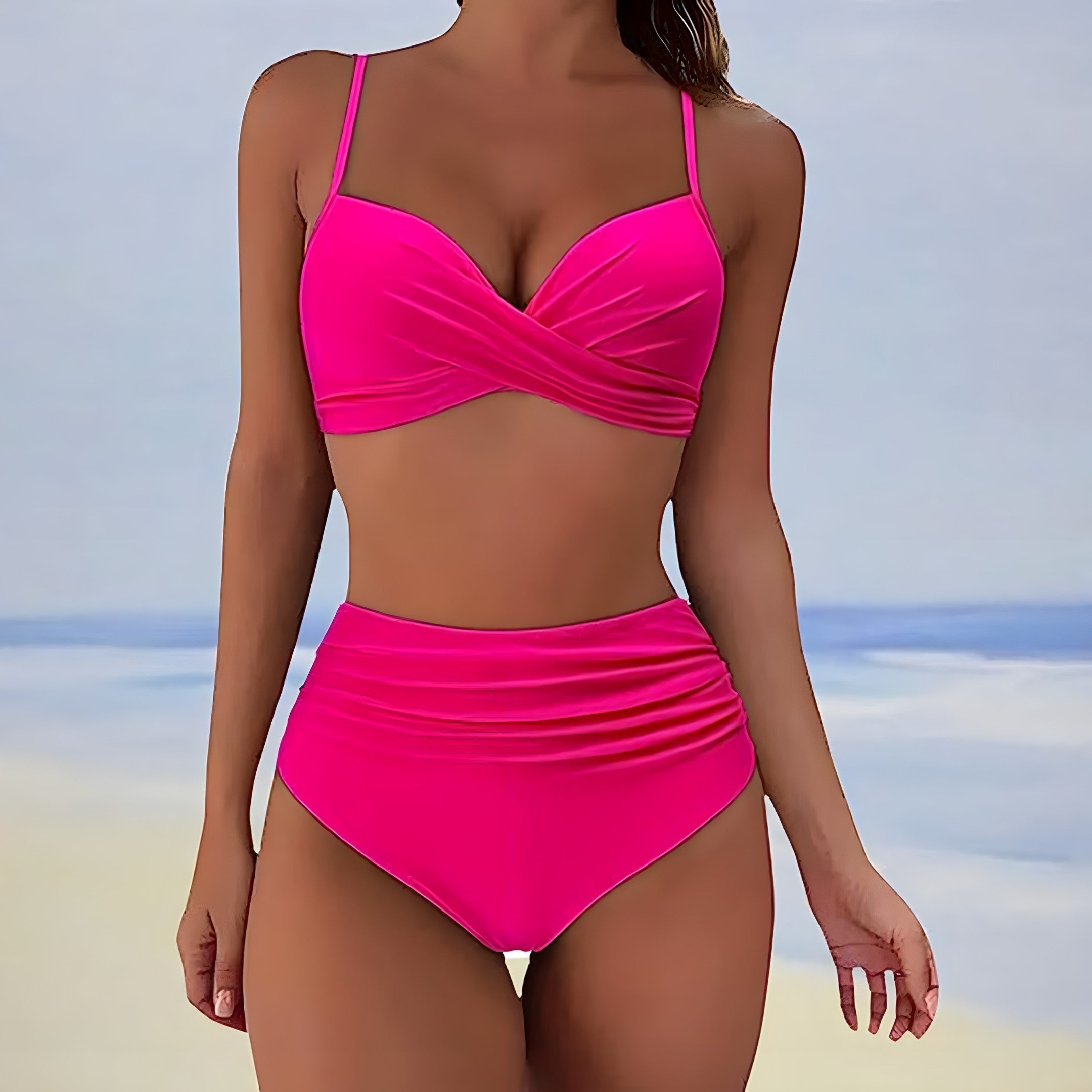 Dame Bikini Sett for Stranden