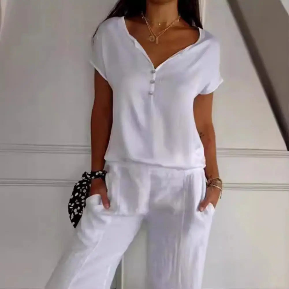 Elegant Damebluse med Lange Ermer