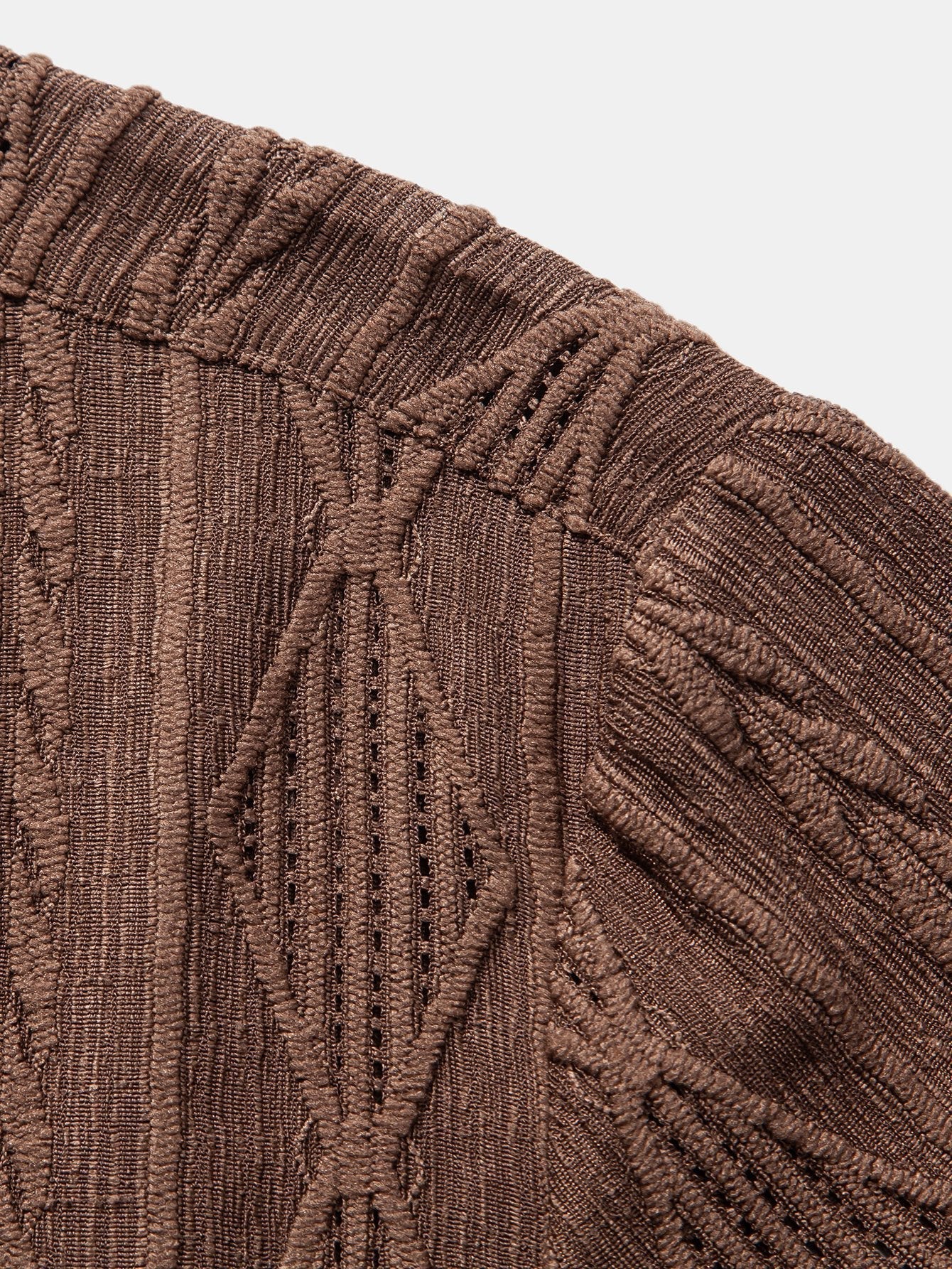 Mikkel | Uformell Jacquard Skjorte med Struktur