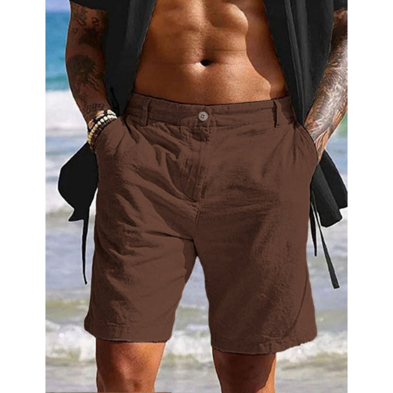 Sommerlig Linshorts i Lin