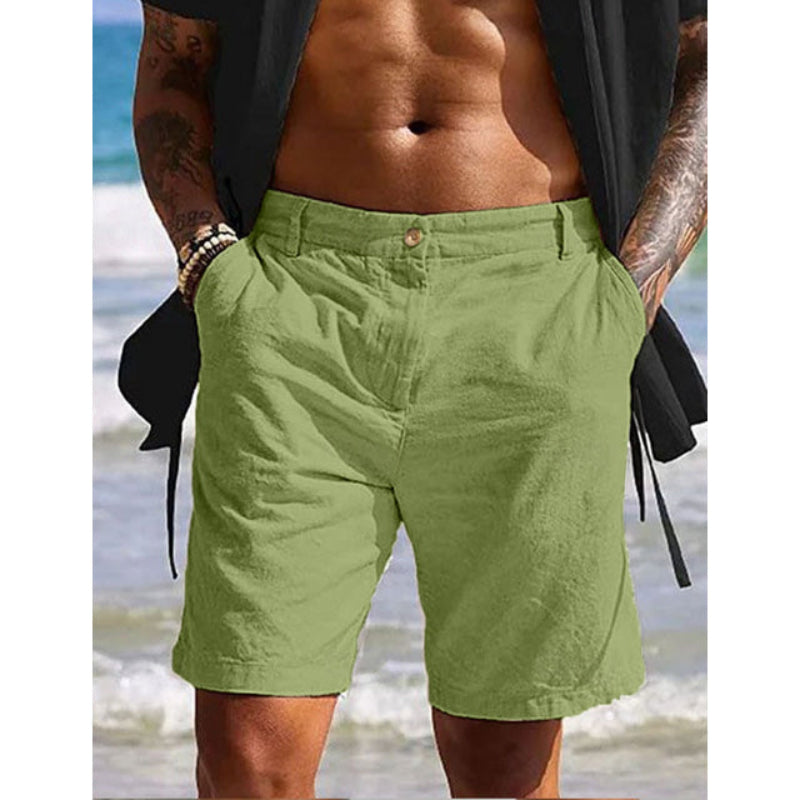 Sommerlig Linshorts i Lin