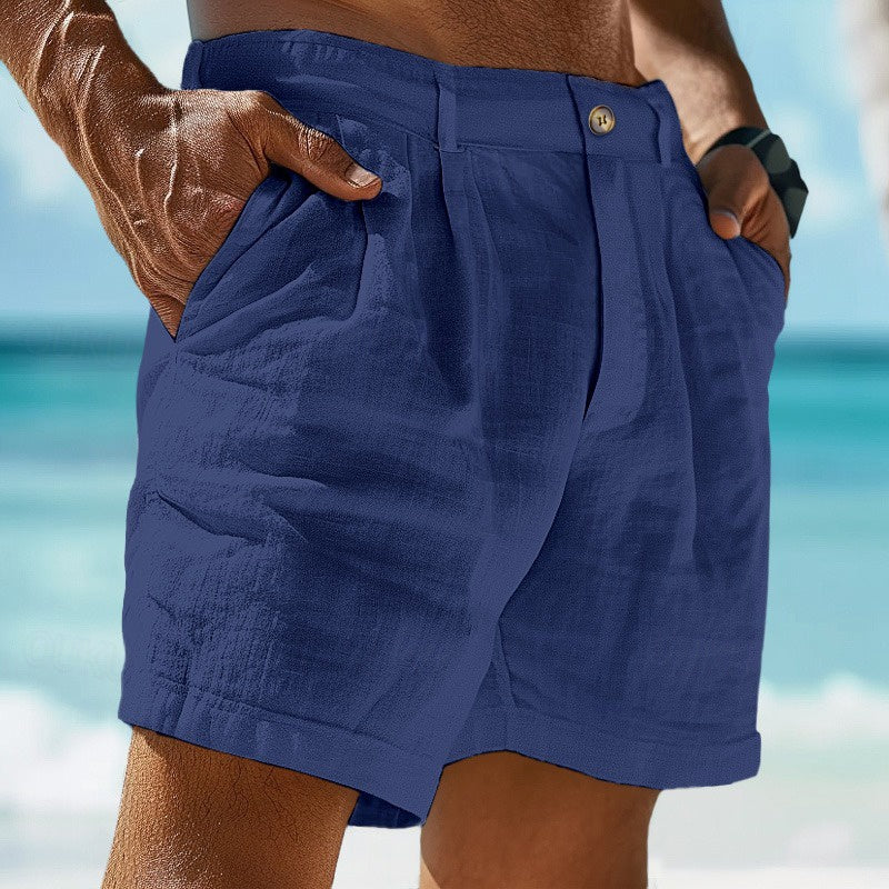 Sommerlig Linshorts i Lin