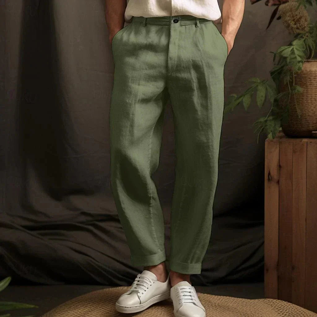 Hugo | Lette linbukser for avslappet sommerstil