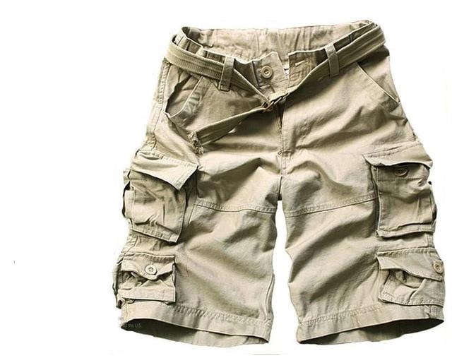 Kamuflasje Cargo Shorts for Herre