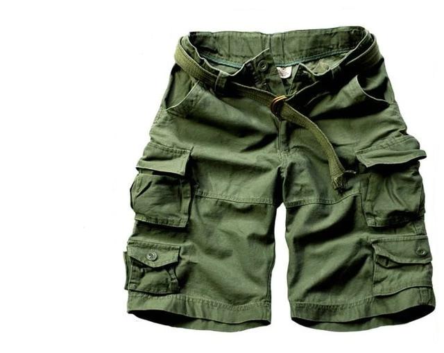 Kamuflasje Cargo Shorts for Herre