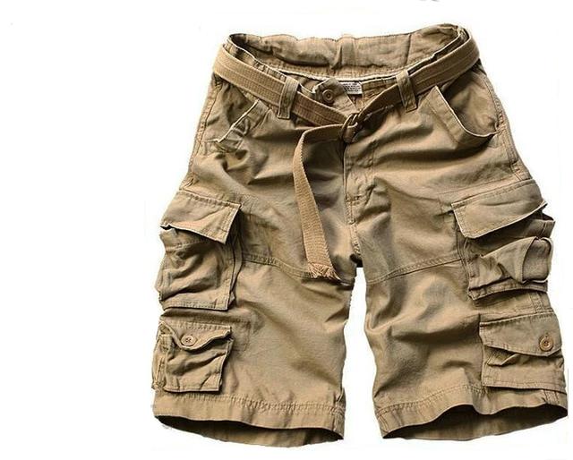 Kamuflasje Cargo Shorts for Herre