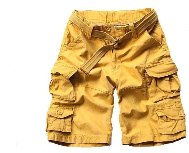 Kamuflasje Cargo Shorts for Herre