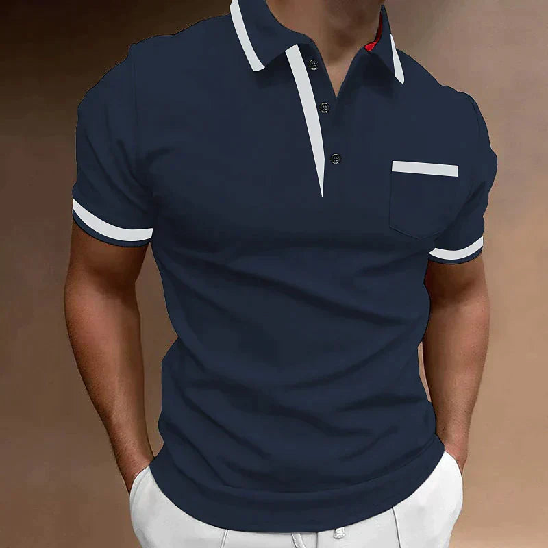Elegant Herre Polo T-skjorte for Alle Anledninger