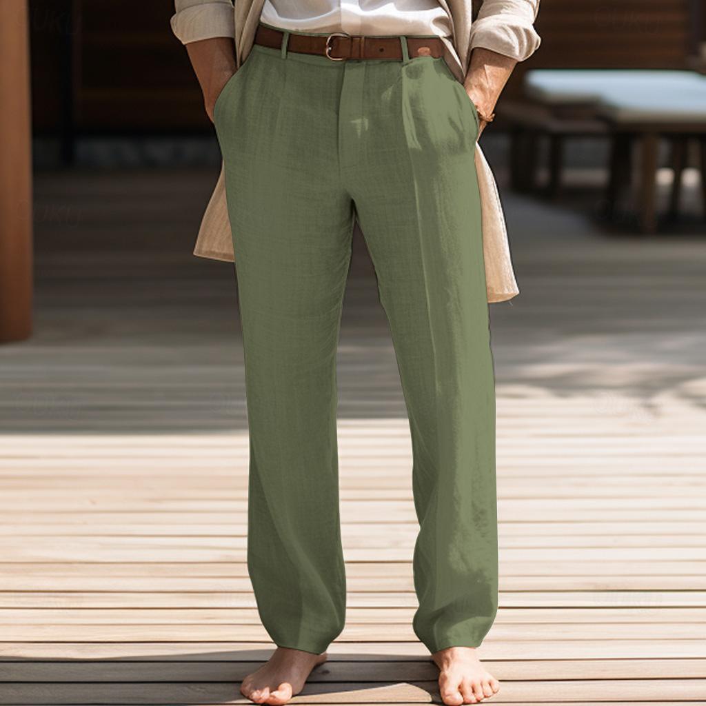 Lars | Lette linbukser for menn i sommerstil
