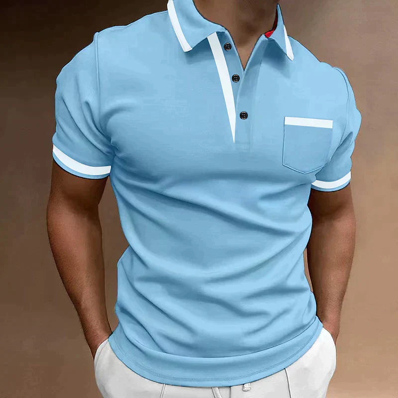 Elegant Herre Polo T-skjorte for Alle Anledninger